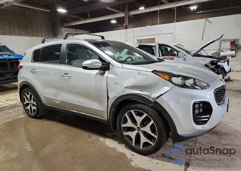 2017 Kia Sportage Sx Turbo z USA, uszkodzony, nr VIN KNDPRCA64H7249719